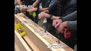 Head-to-Head Impact Driver Comparison: Bauer vs. Hart vs. Ryobi vs. Hercules