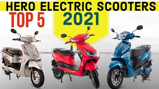 Top 5 Best Hero Electric Scooters in India 2021