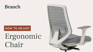 Branch - Ergonomic Chair Adjustments