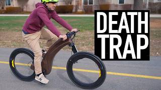 This Is The Worst Bicycle I've Ever Reviewed (The Reevo Hubless E-Bike)