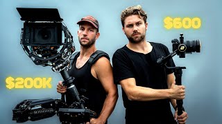 $600 GIMBAL VS $200,000 HOLLYWOOD STEADICAM B-ROLL